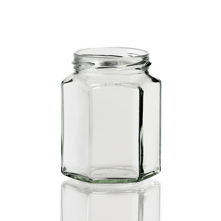 285ml – Hexagonal Glass Jar