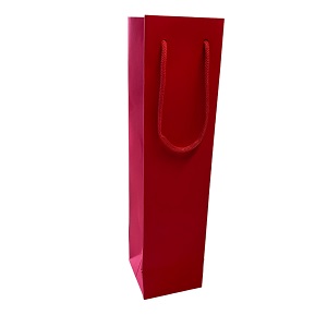 Red Luxury Wine Bag – 100 x 100 x 400mm